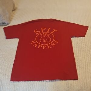 Campbell Univ. Graphic Tee - 'Spit Happens'